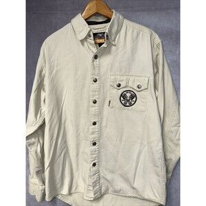 Harley Davidson Long Sleeve Snap Shirt Size Small